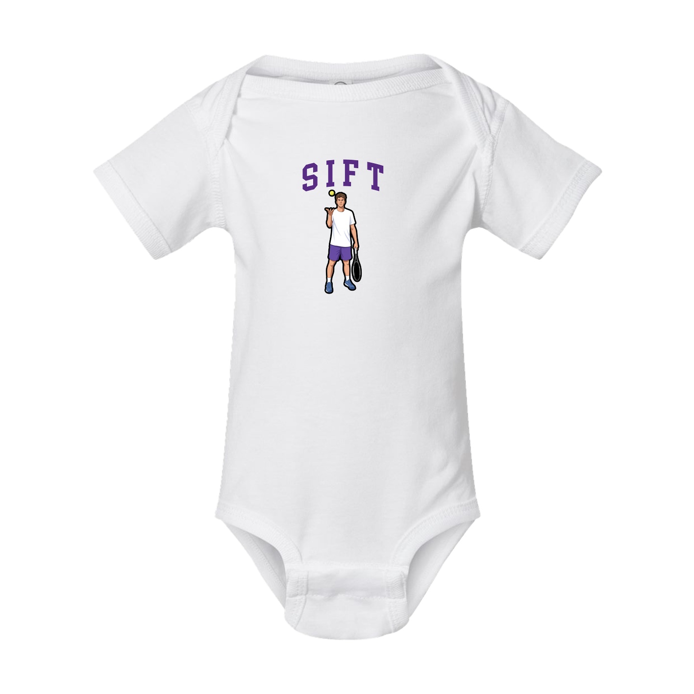 Baby Onesie — Shirsey in White