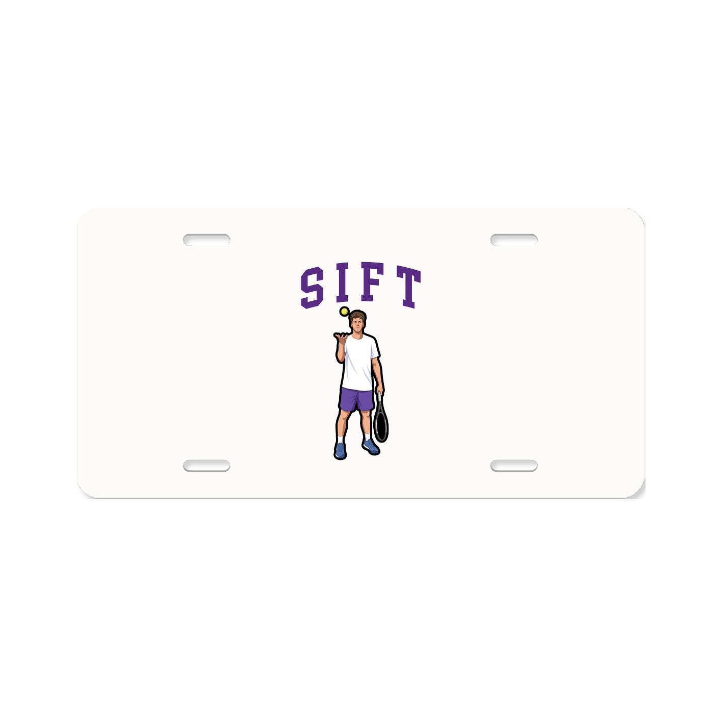 License Plate — Shirsey in Classic
