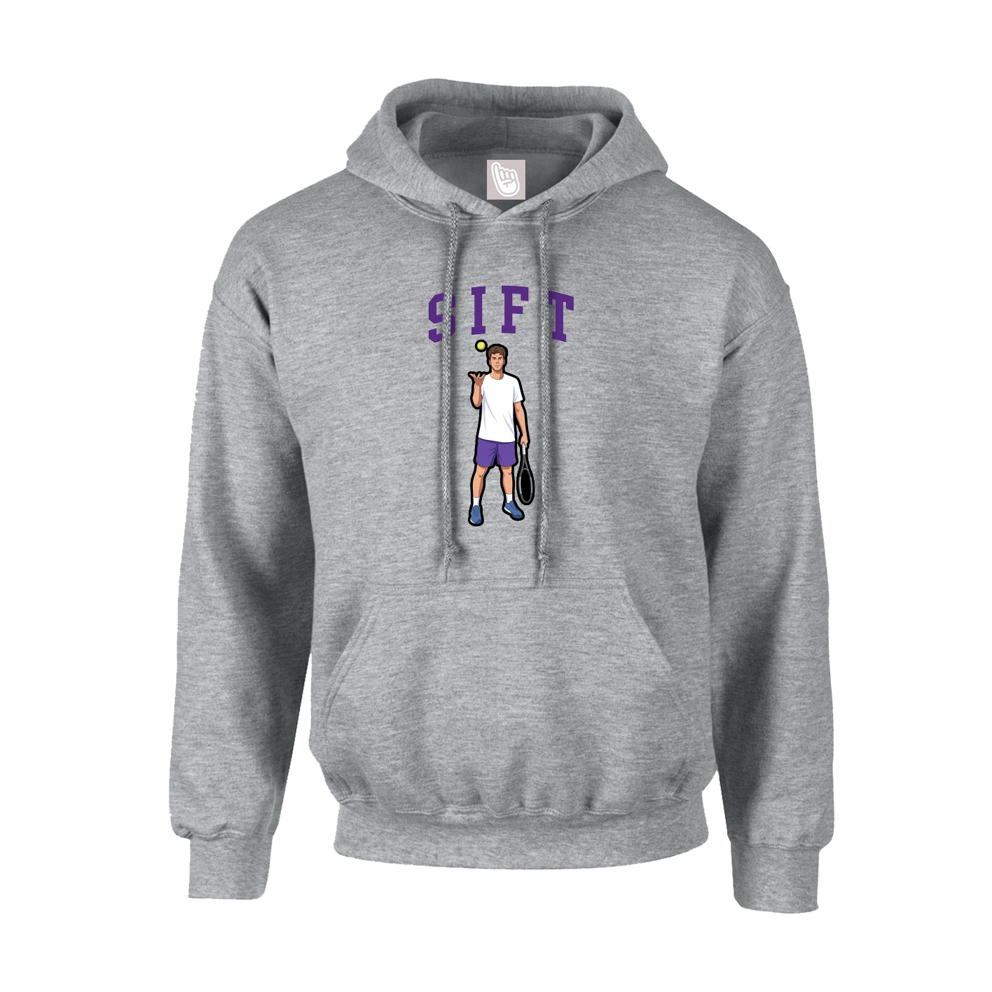 Youth Hoodie — Shirsey in Grey