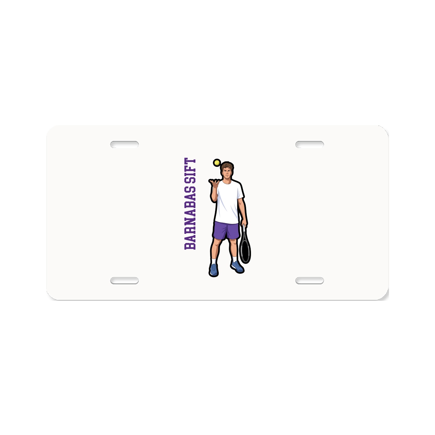Aluminum License Plate