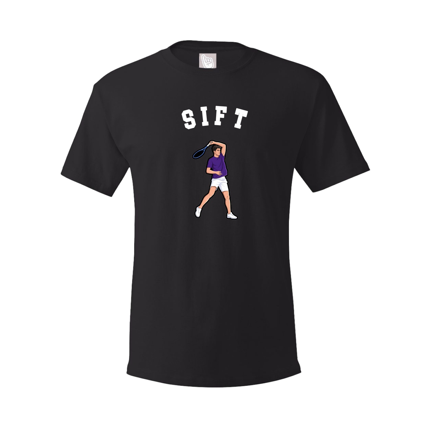 Youth Tee — Shirsey Arch in Black