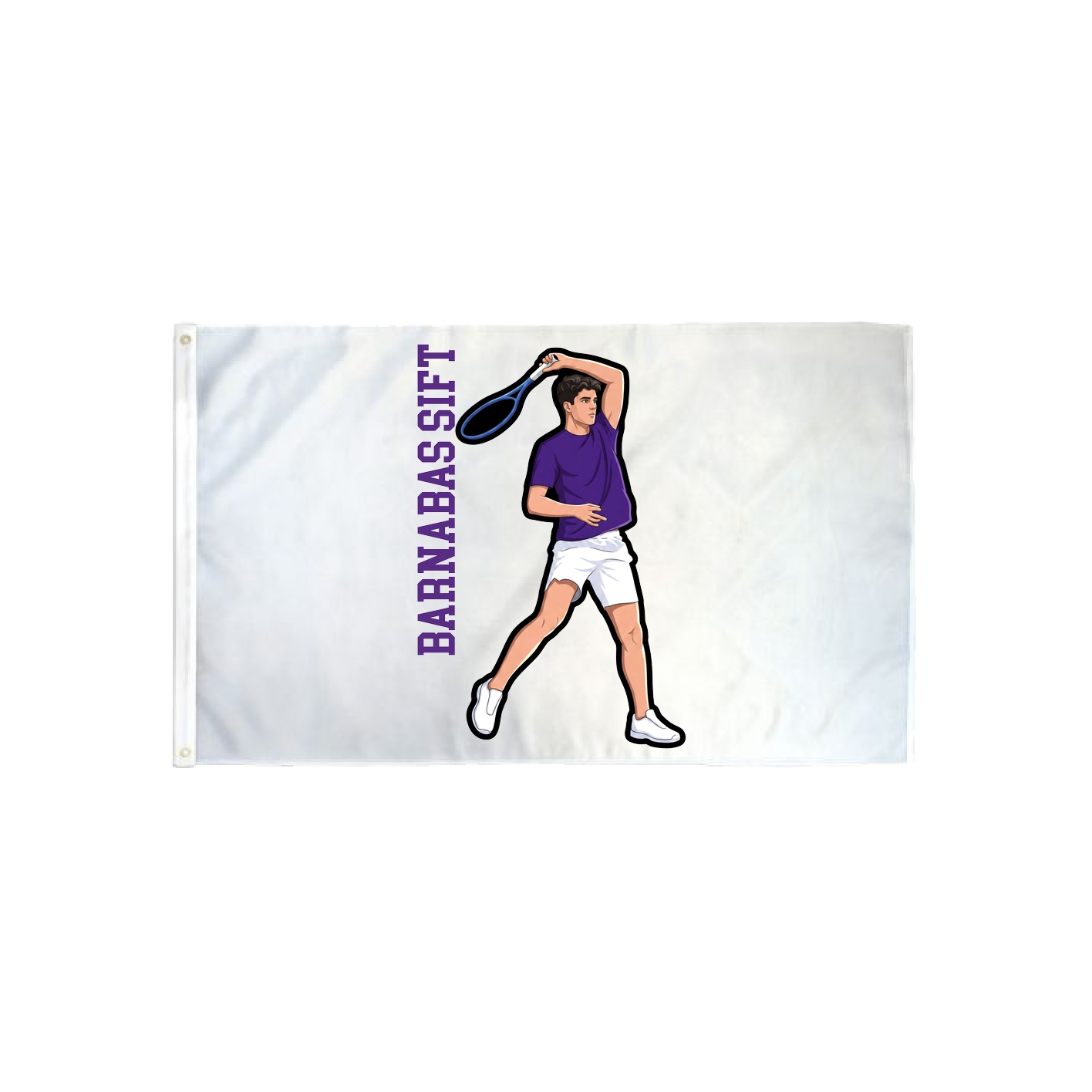 3x5 Flag — Name Vertical in Classic