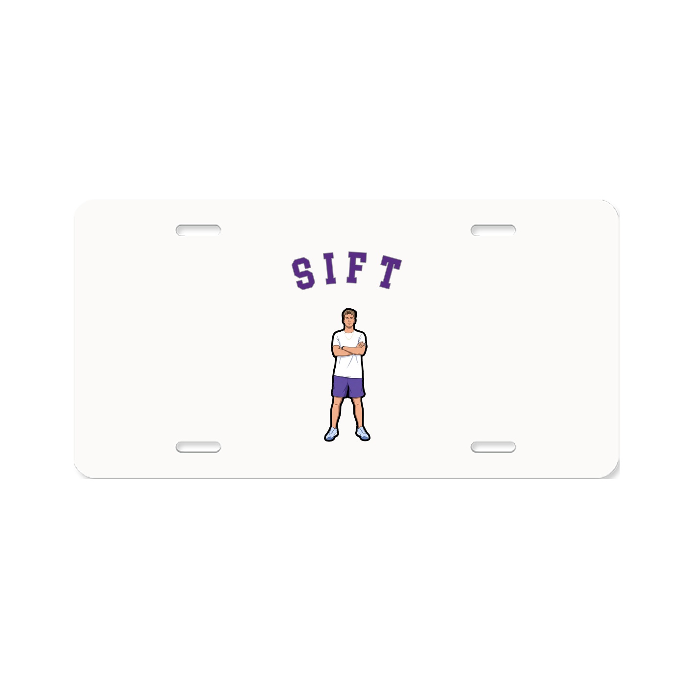 License Plate — Shirsey Arch in Classic