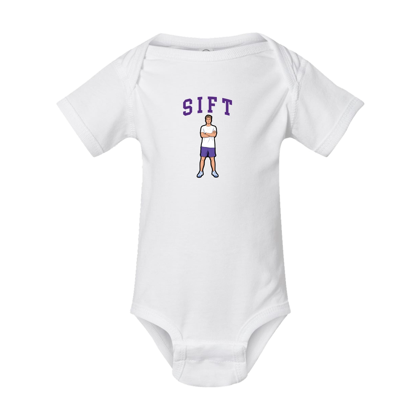 Baby Onesie — Shirsey in White