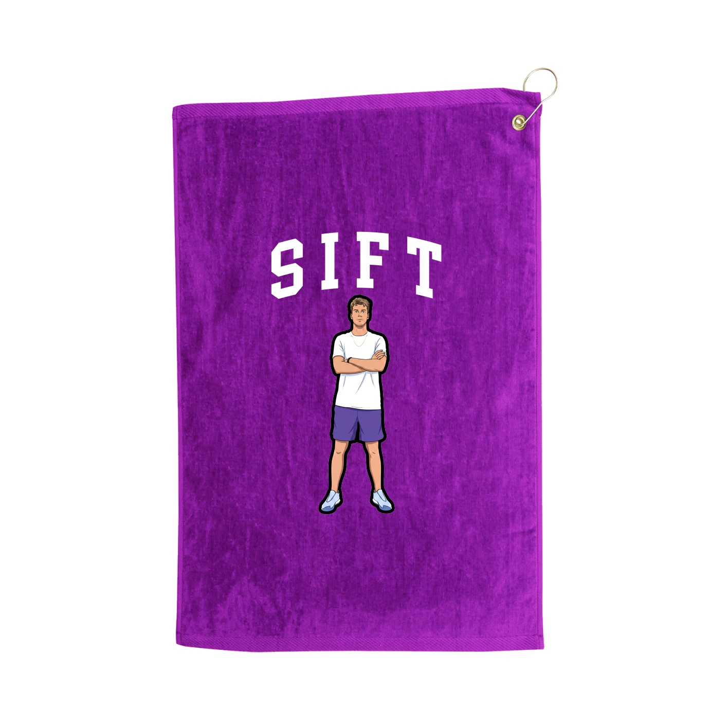 Golf Towel — Shirsey in Purple