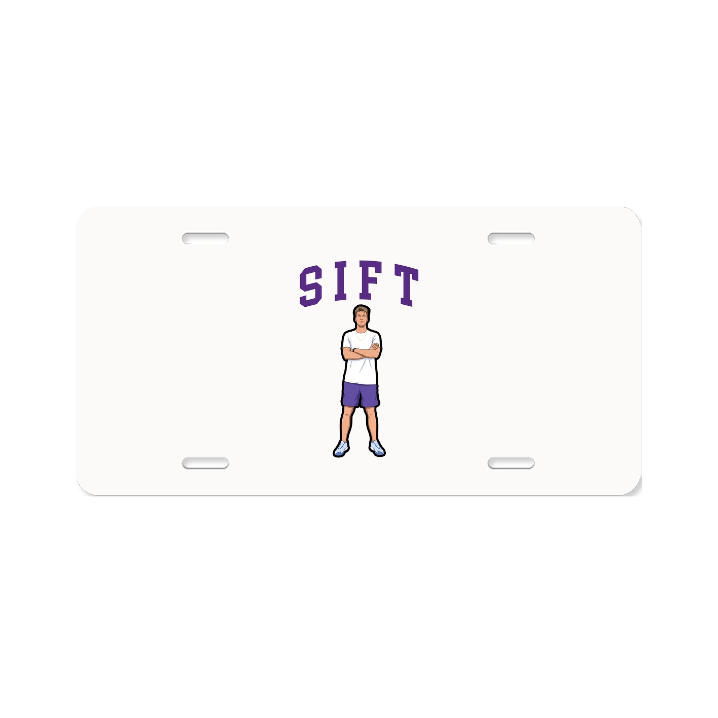 License Plate — Shirsey in Classic