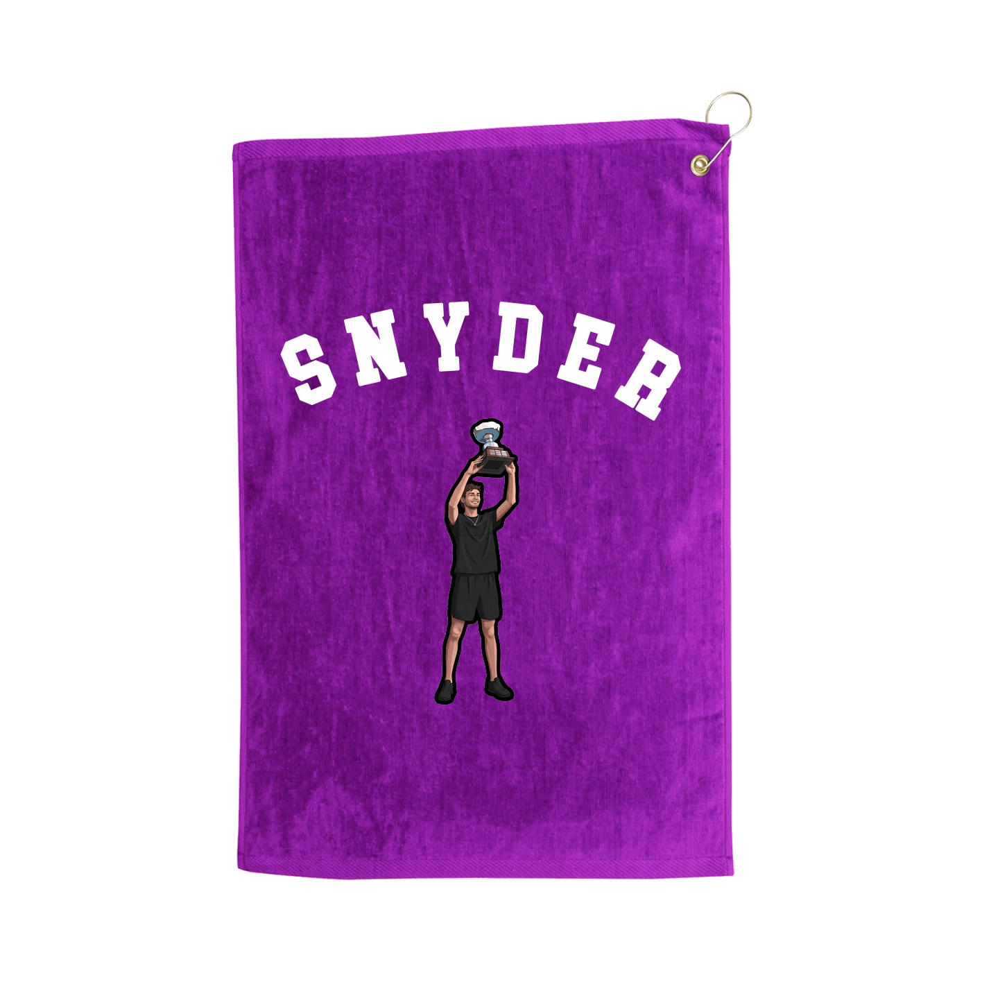 Golf Towel — Shirsey Arch in Purple
