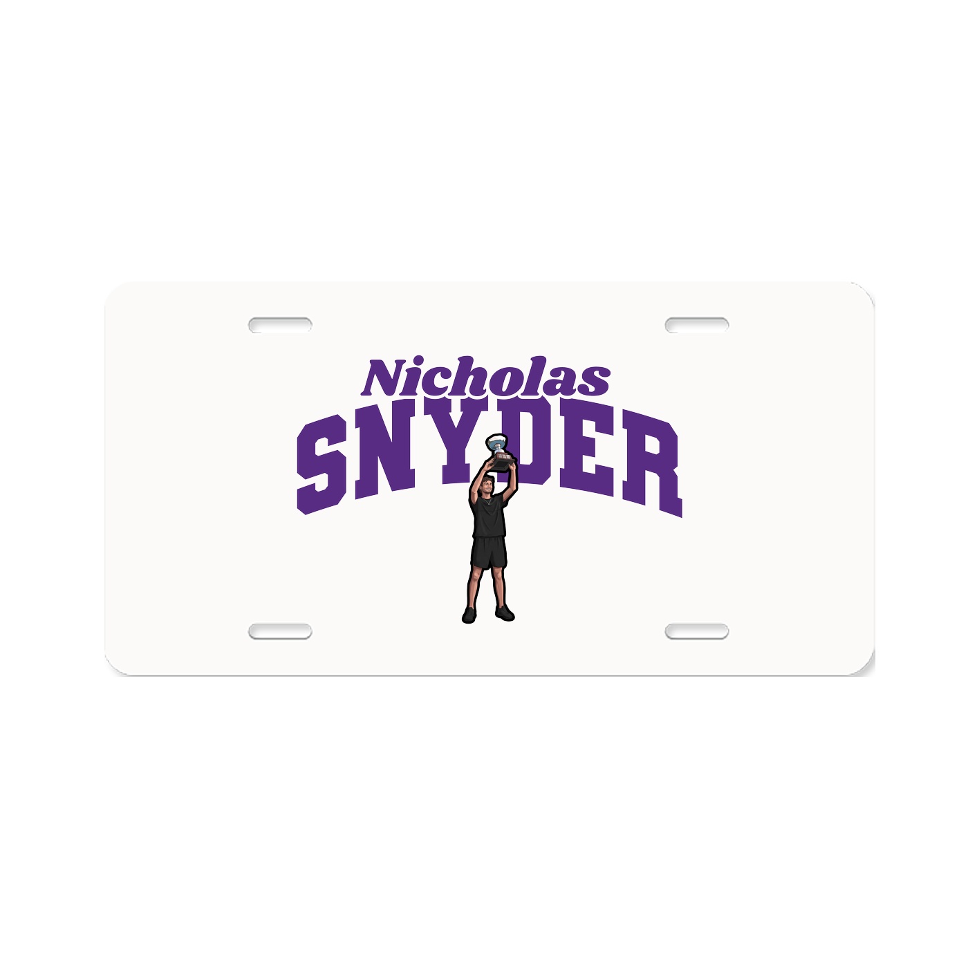 License Plate — Signature Arch in Classic