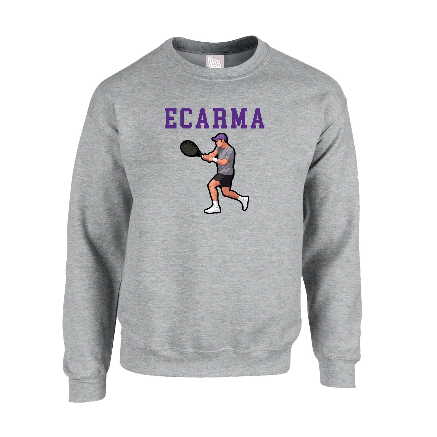 Fleece Crew — Shirsey in Grey
