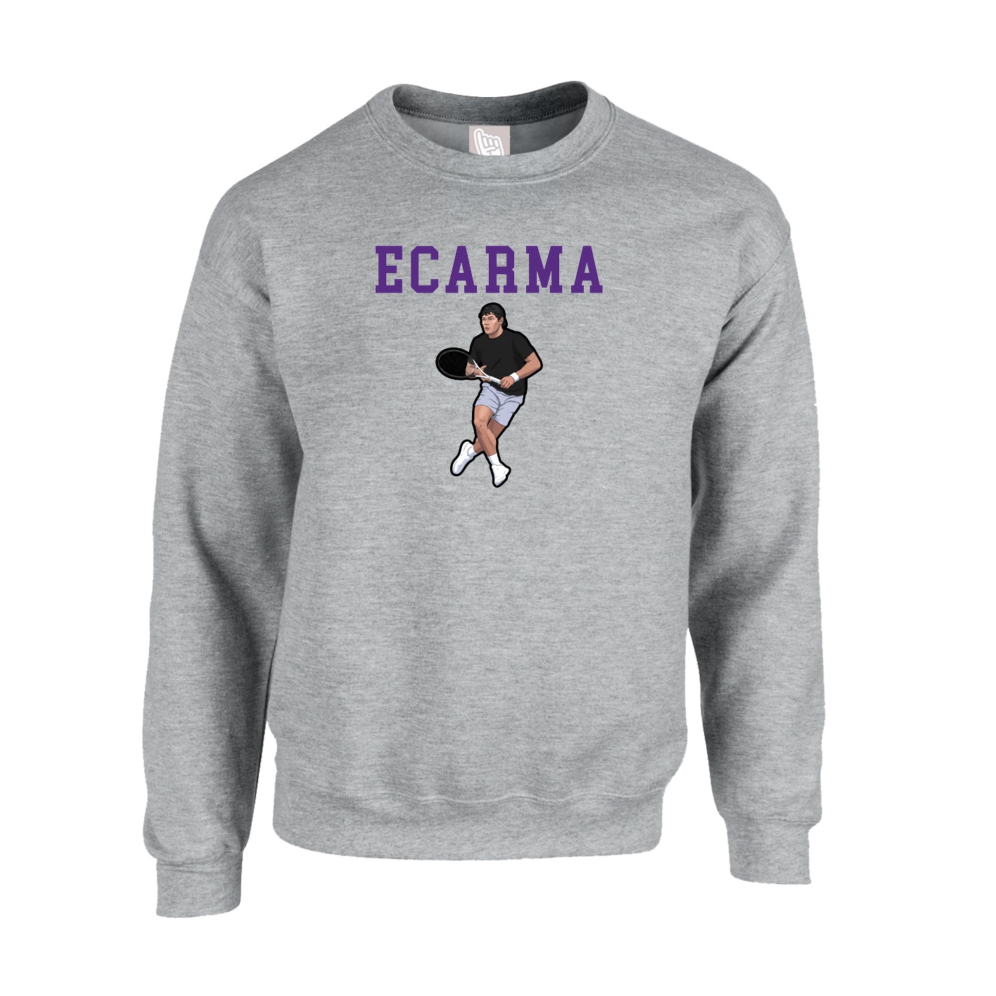 Fleece Crew — Shirsey in Grey