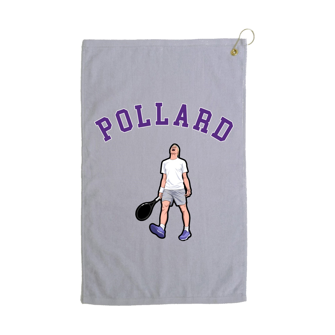 Golf Towel — Shirsey Arch in Grey