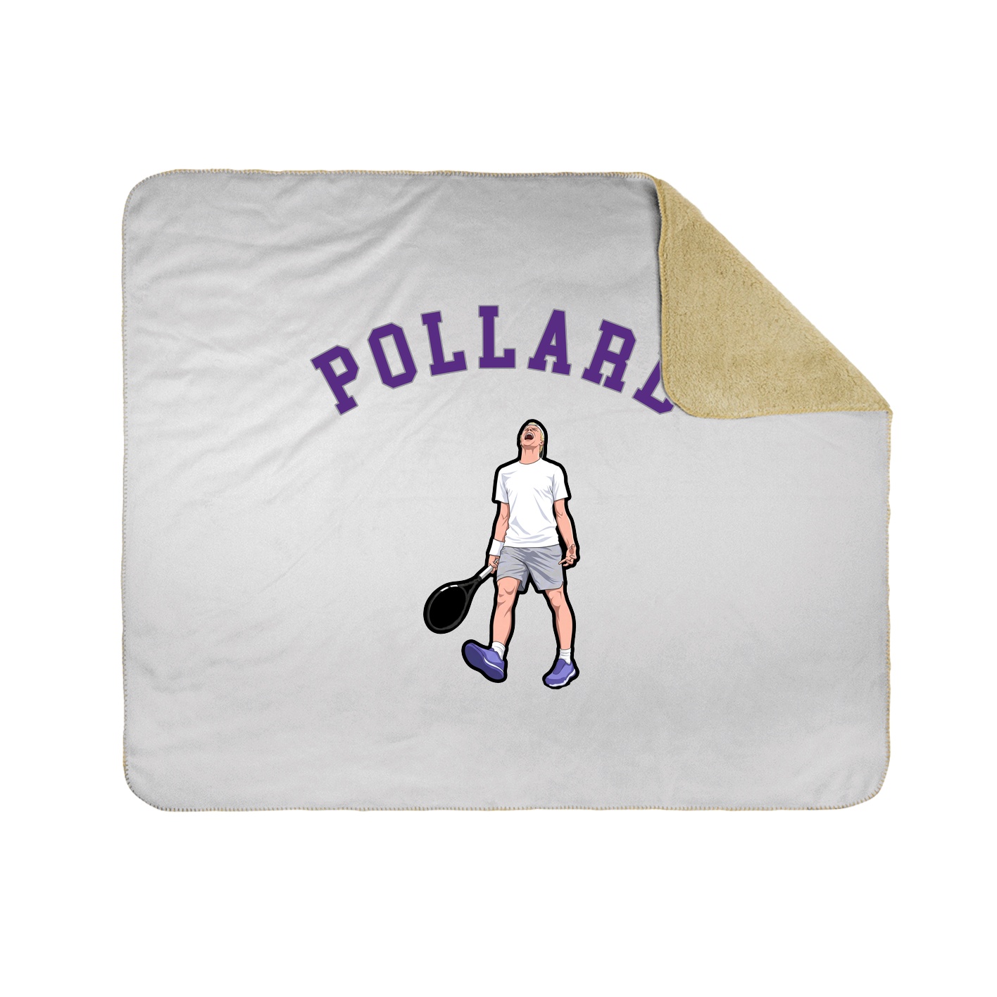 Throw Blanket — Shirsey Arch in White