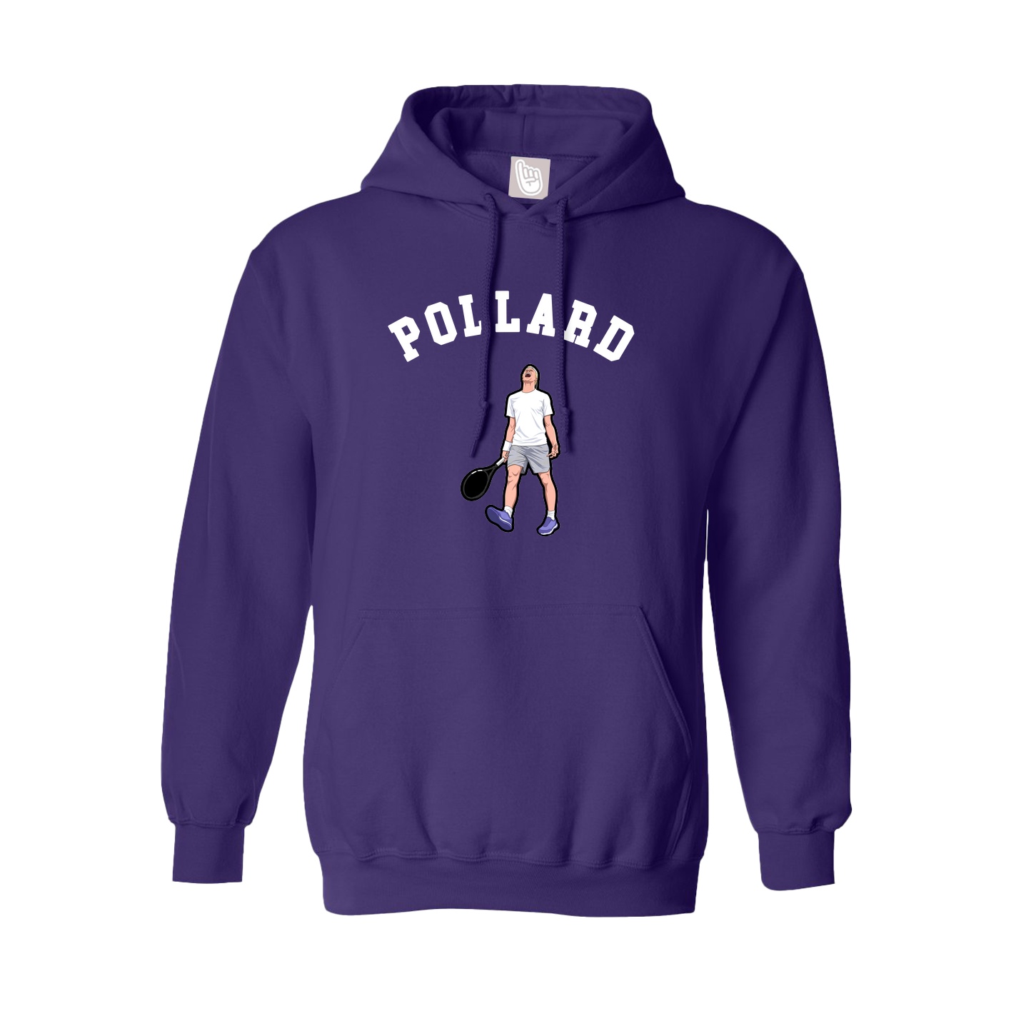 Youth Hoodie — Shirsey Arch in Purple