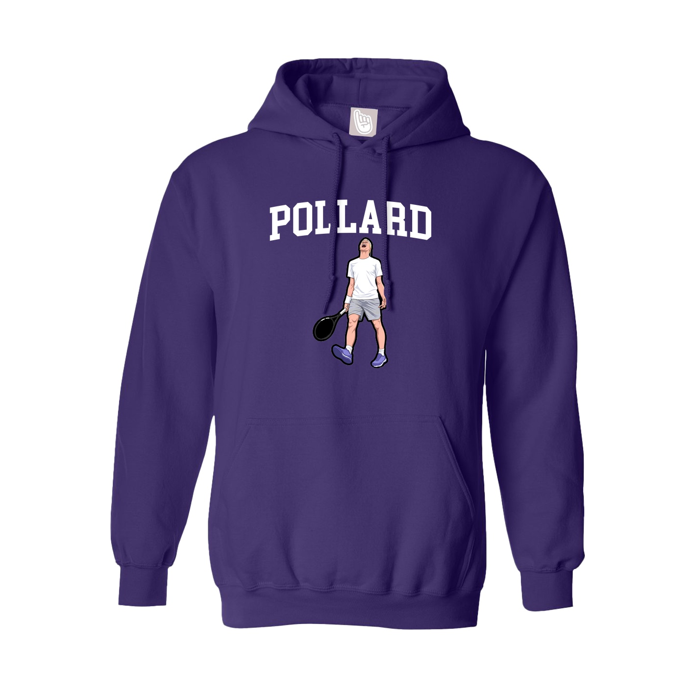 Hoodie — Shirsey in Purple