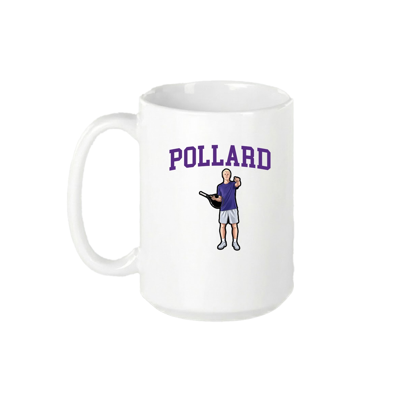15oz Coffee Mug — Shirsey in White
