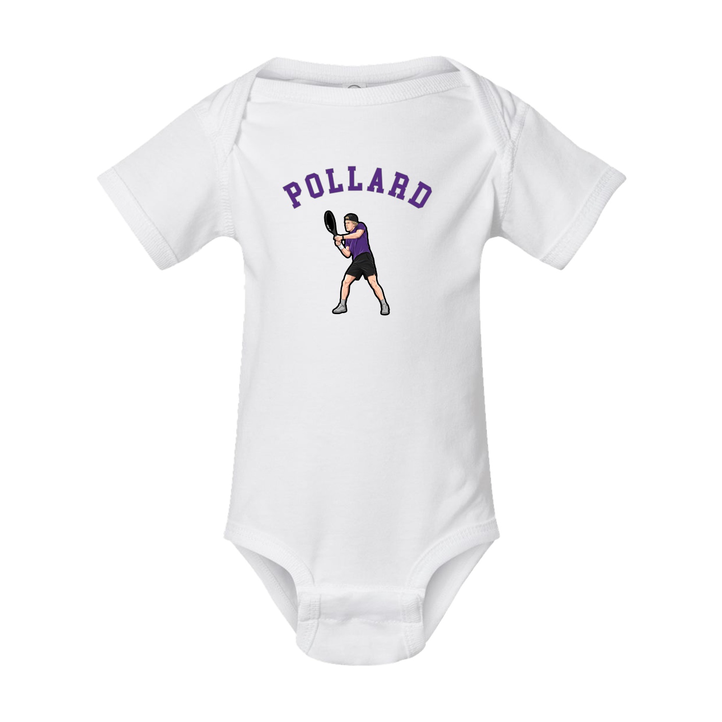 Baby Onesie — Shirsey Arch in White