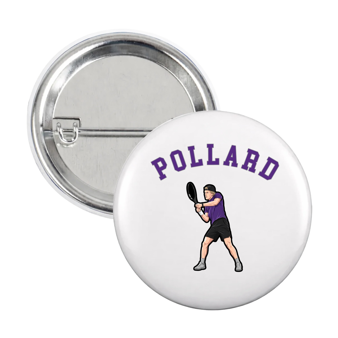 Game Day Button — Shirsey Arch in White