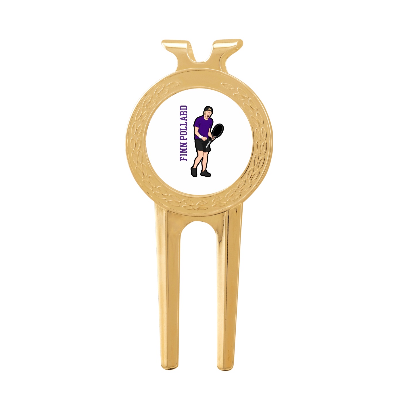 Divot Tool with Ball Marker — Name Vertical in Classic