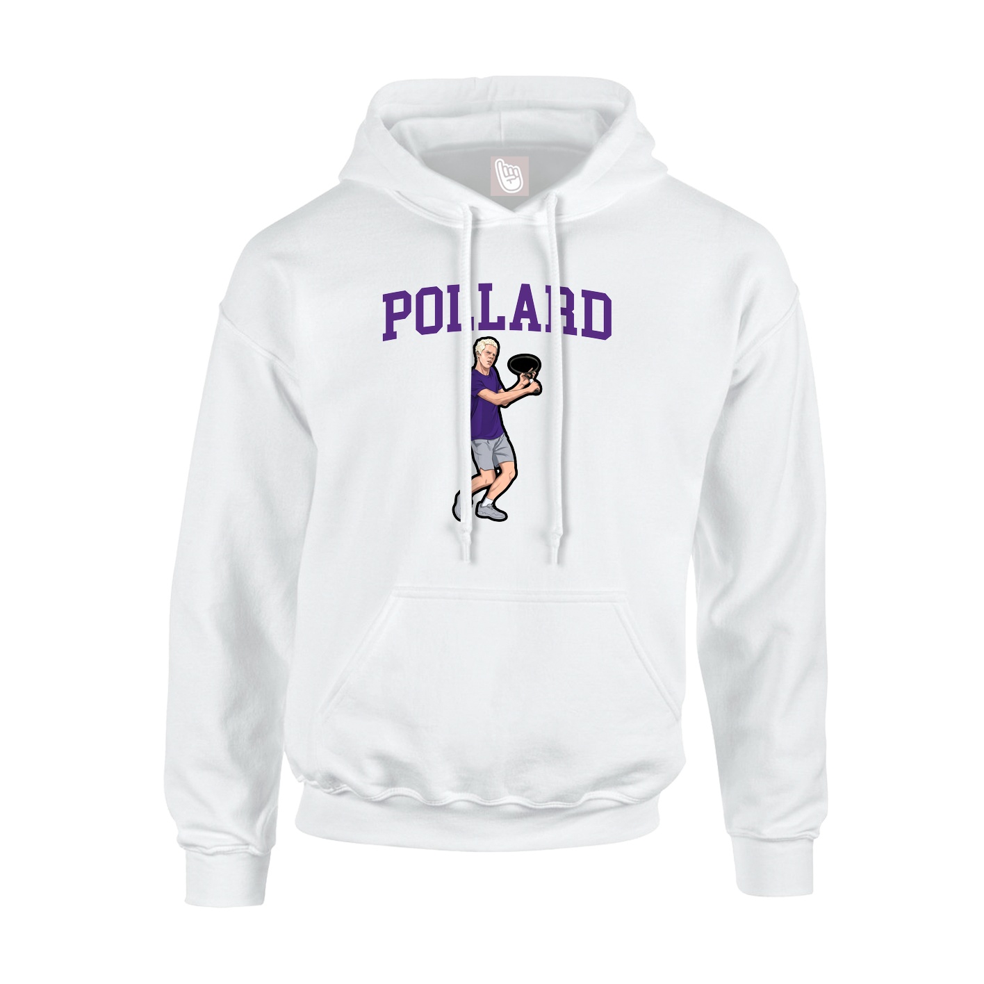 Hoodie — Shirsey in White
