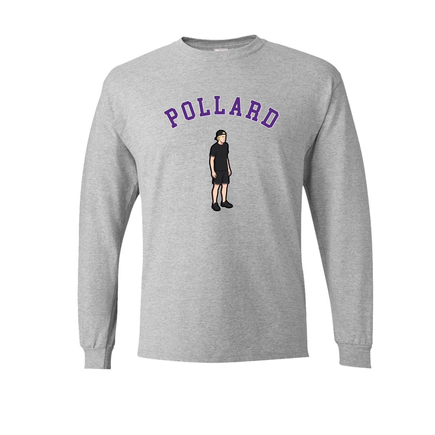 Long Sleeve Tee — Shirsey Arch in Grey