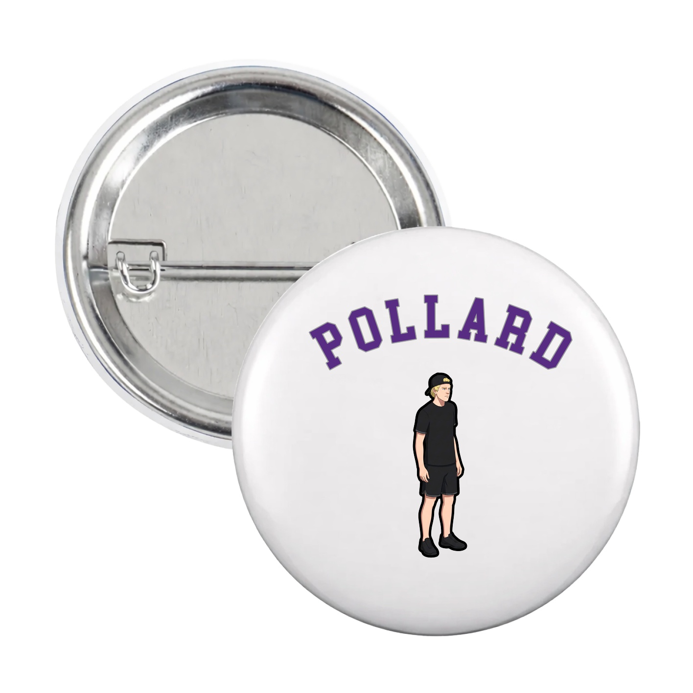 Game Day Button — Shirsey Arch in White