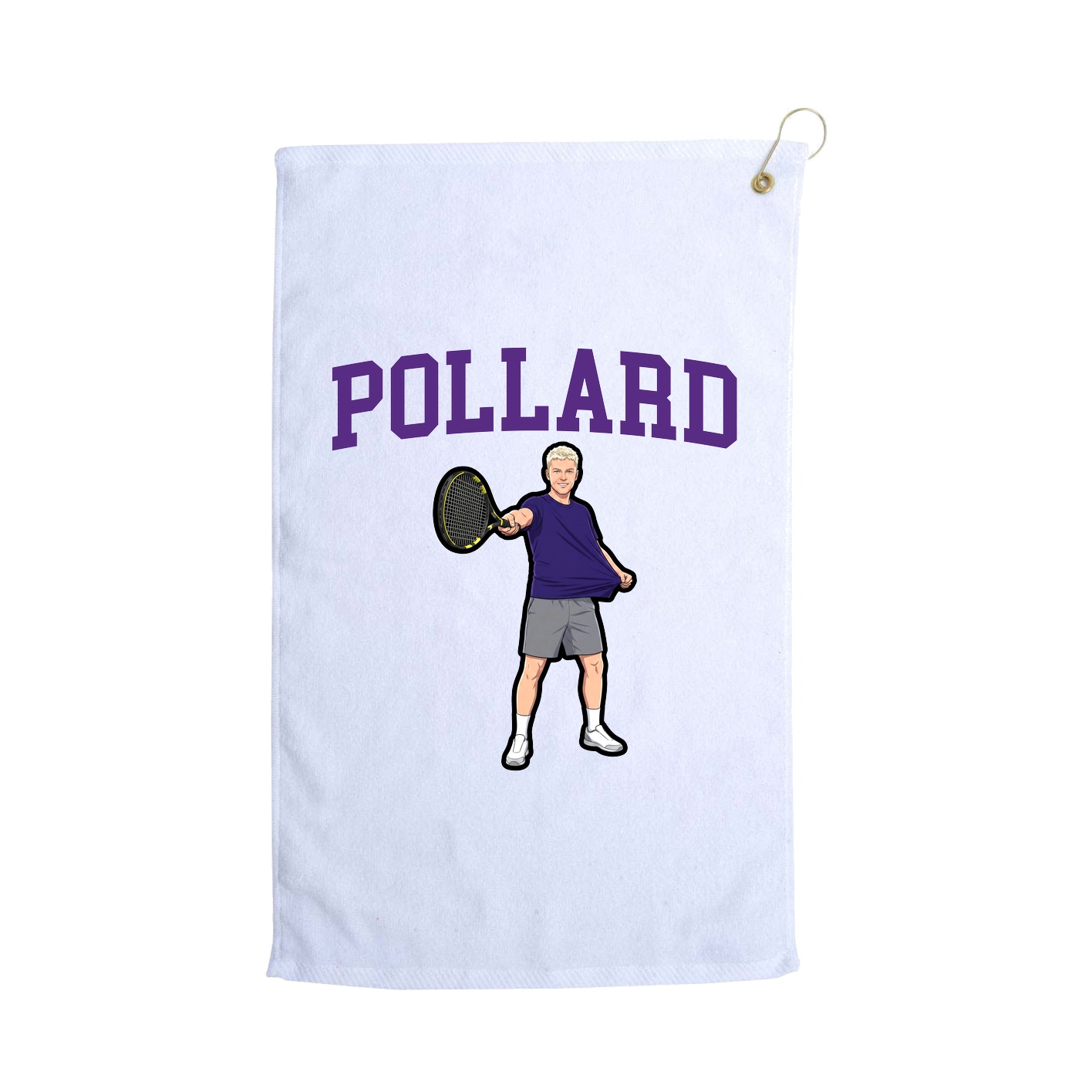 Golf Towel — Shirsey in White
