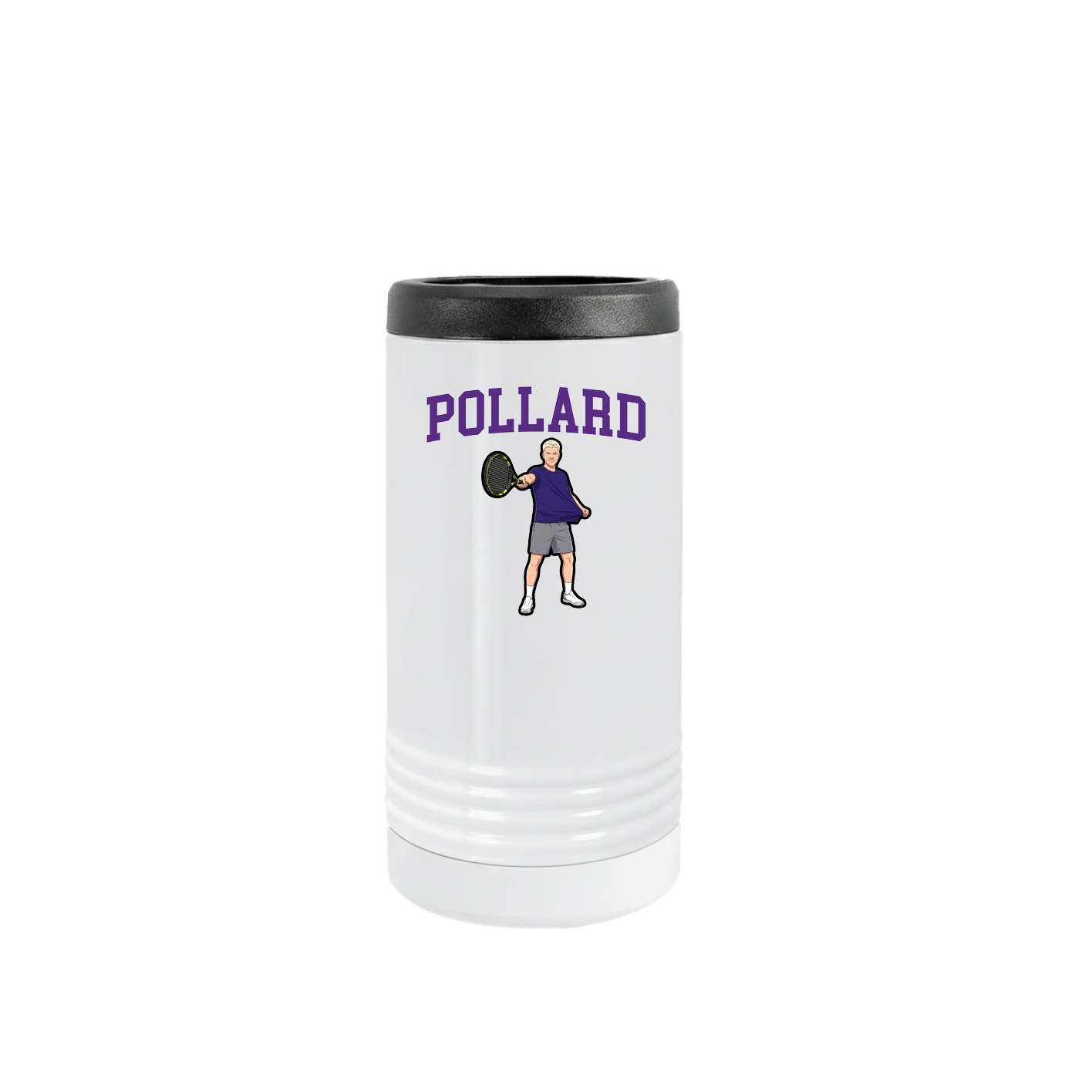 Slim Beverage Holder — Shirsey in White