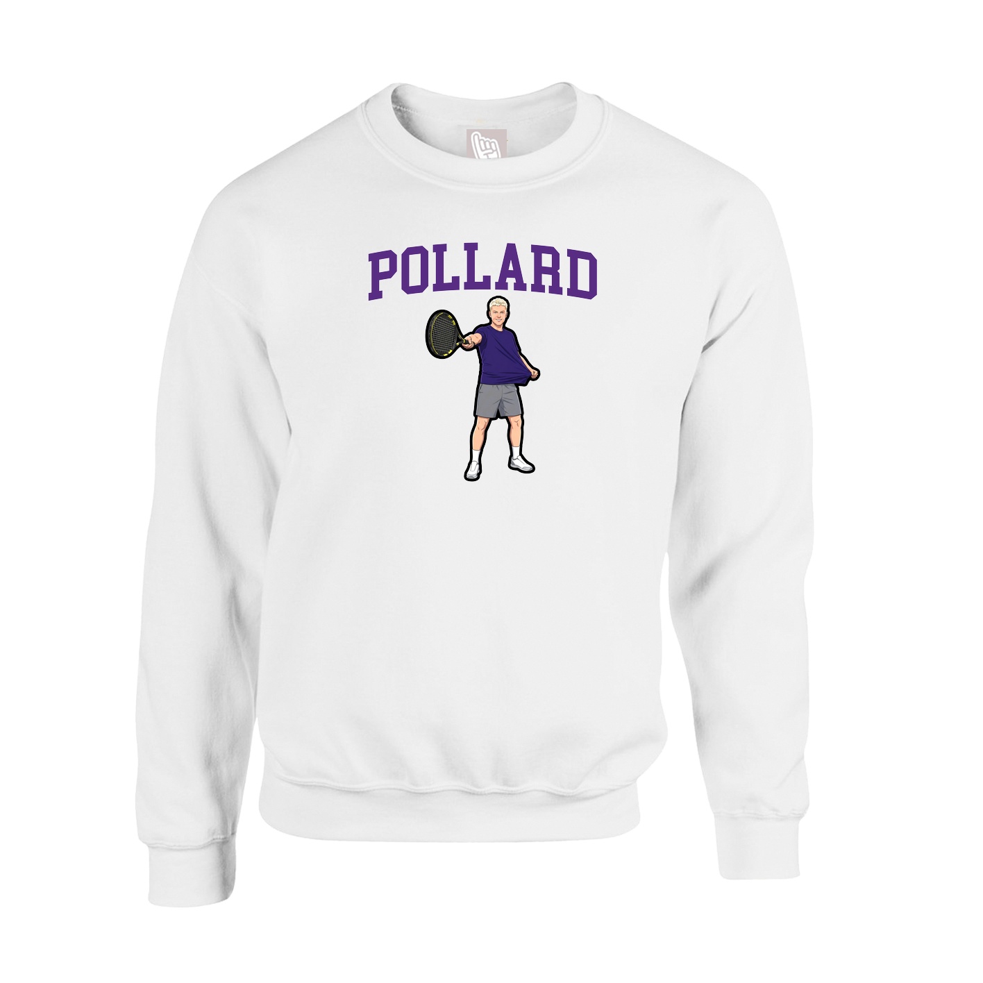 Fleece Crew — Shirsey in White