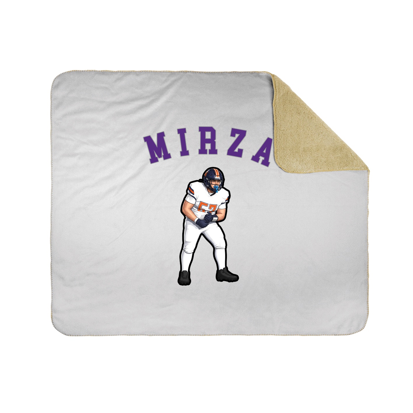 Throw Blanket — Shirsey Arch in White
