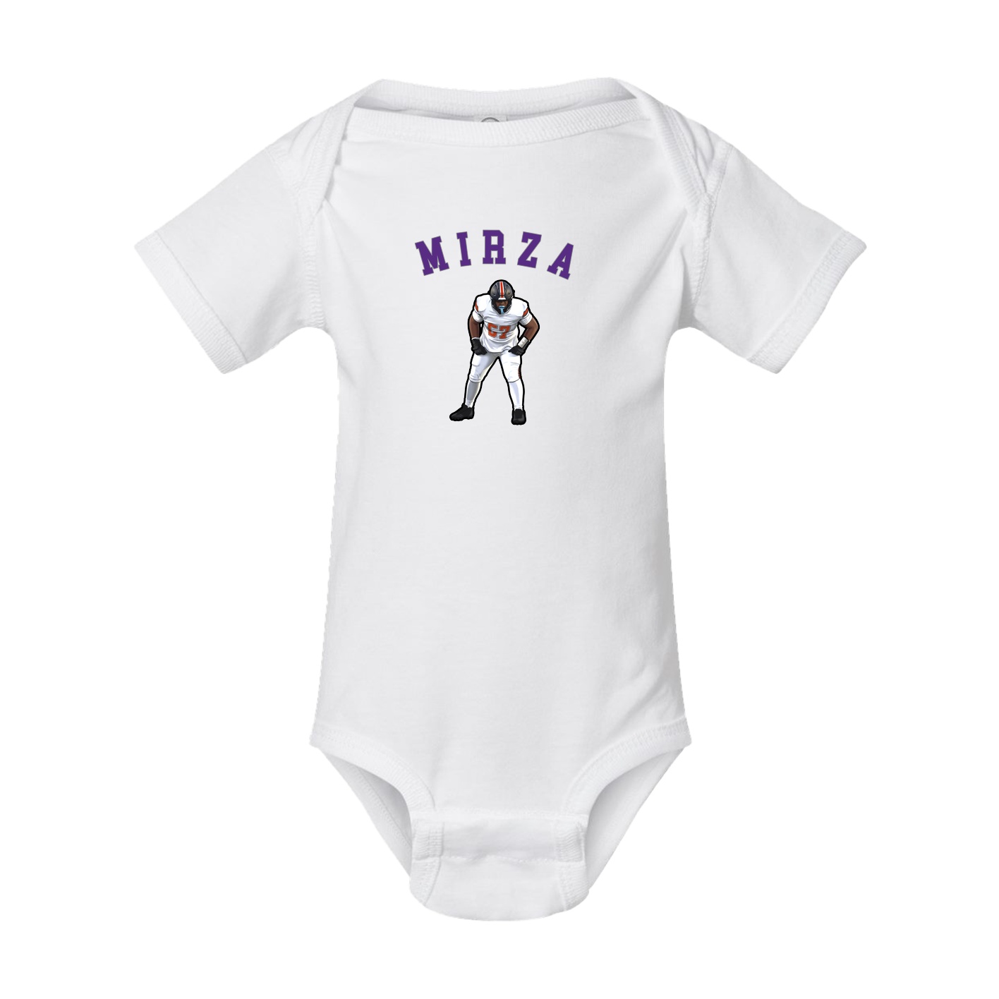 Baby Onesie — Shirsey Arch in White