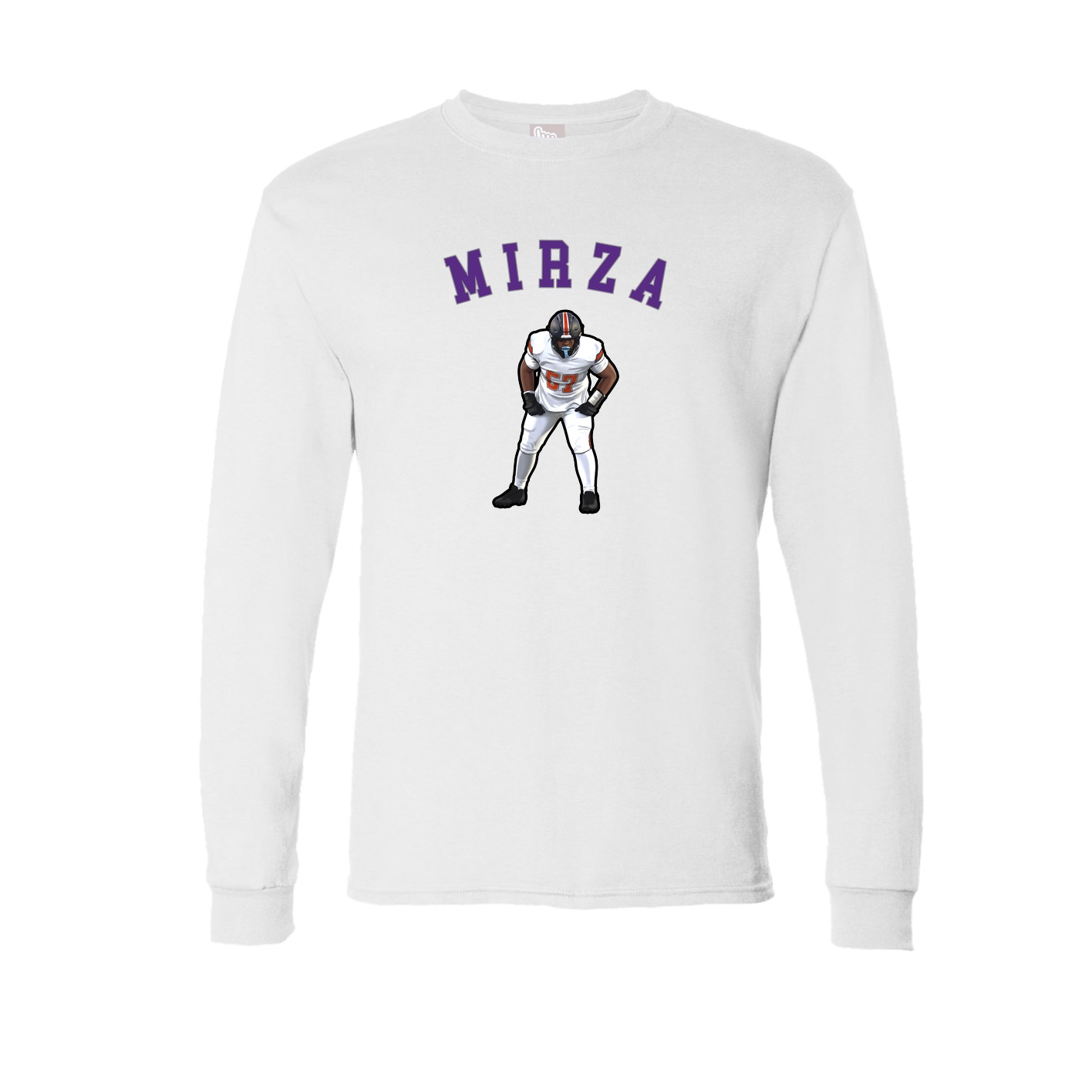 Long Sleeve Tee — Shirsey Arch in White