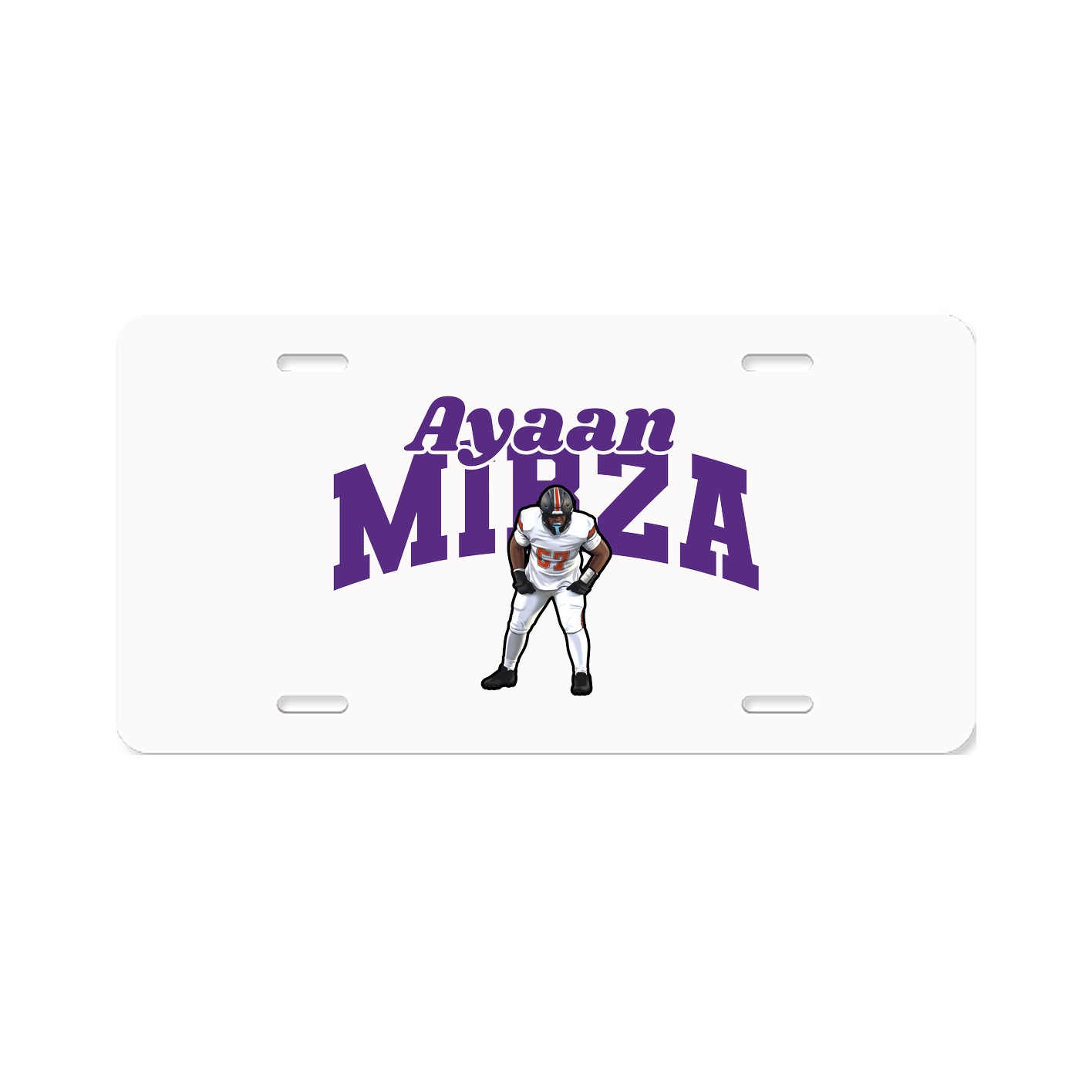 License Plate — Signature Arch in Classic