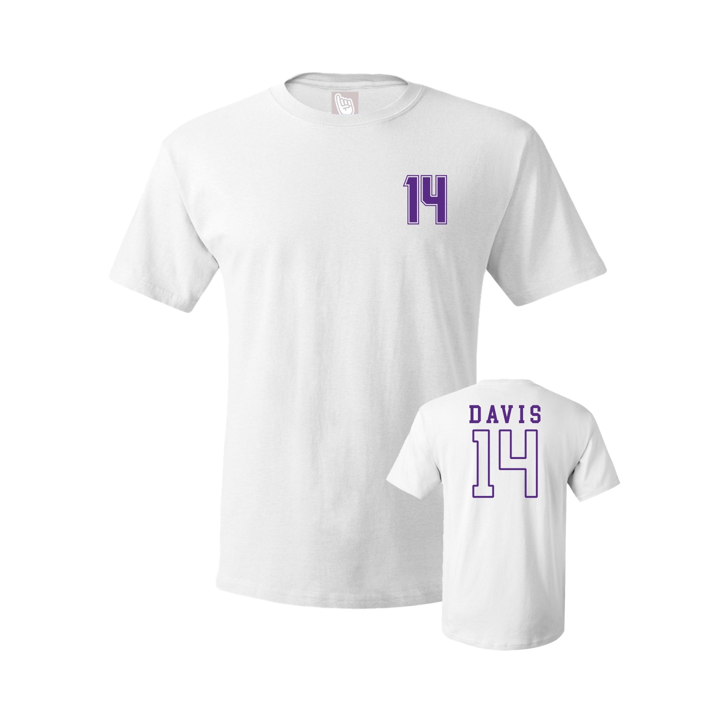 Tee — Chest Back in White