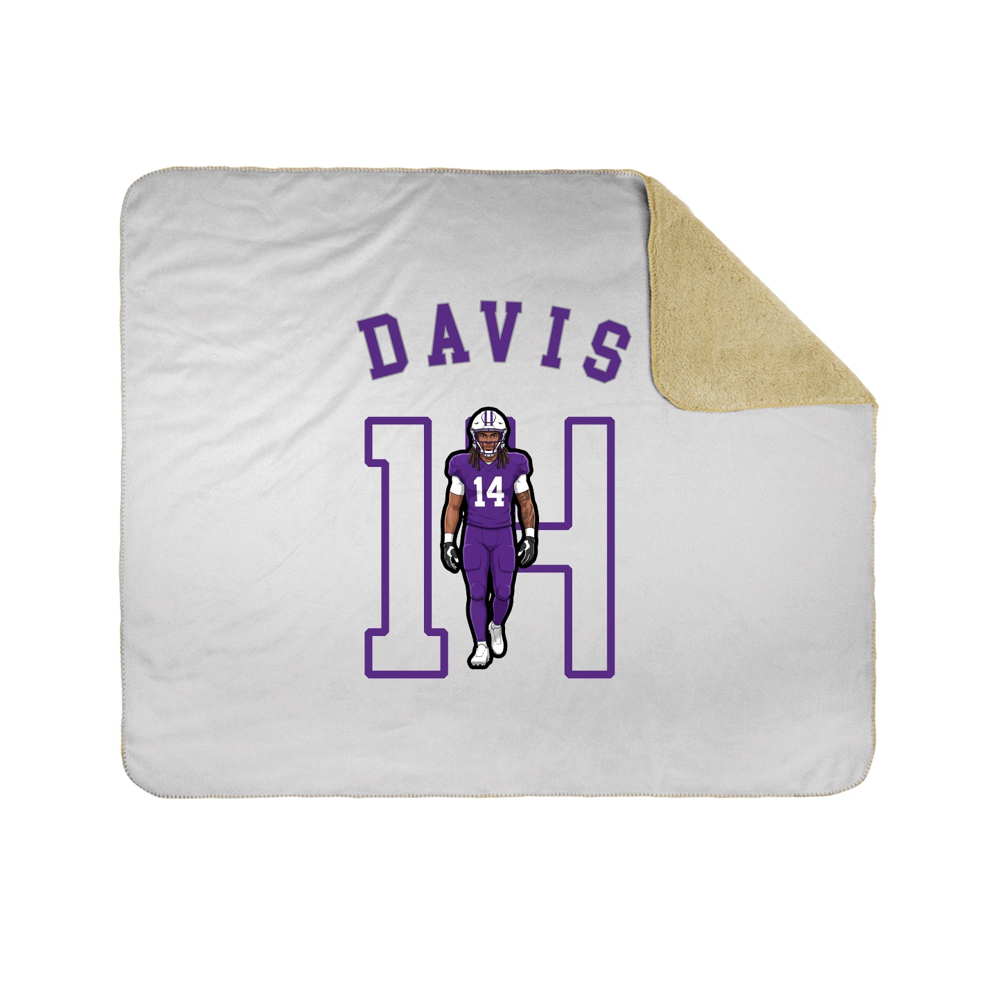 Throw Blanket — Shirsey Arch in White