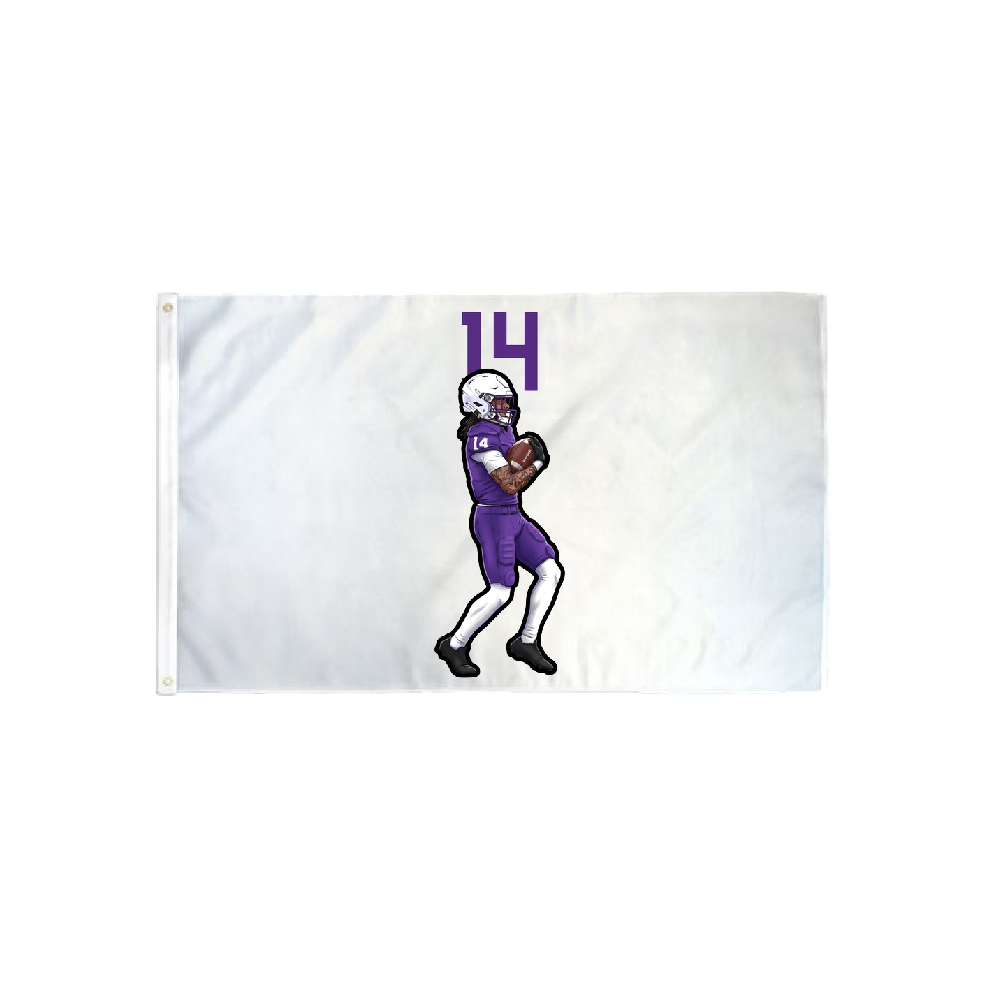 3x5 Flag — Number Top in Classic