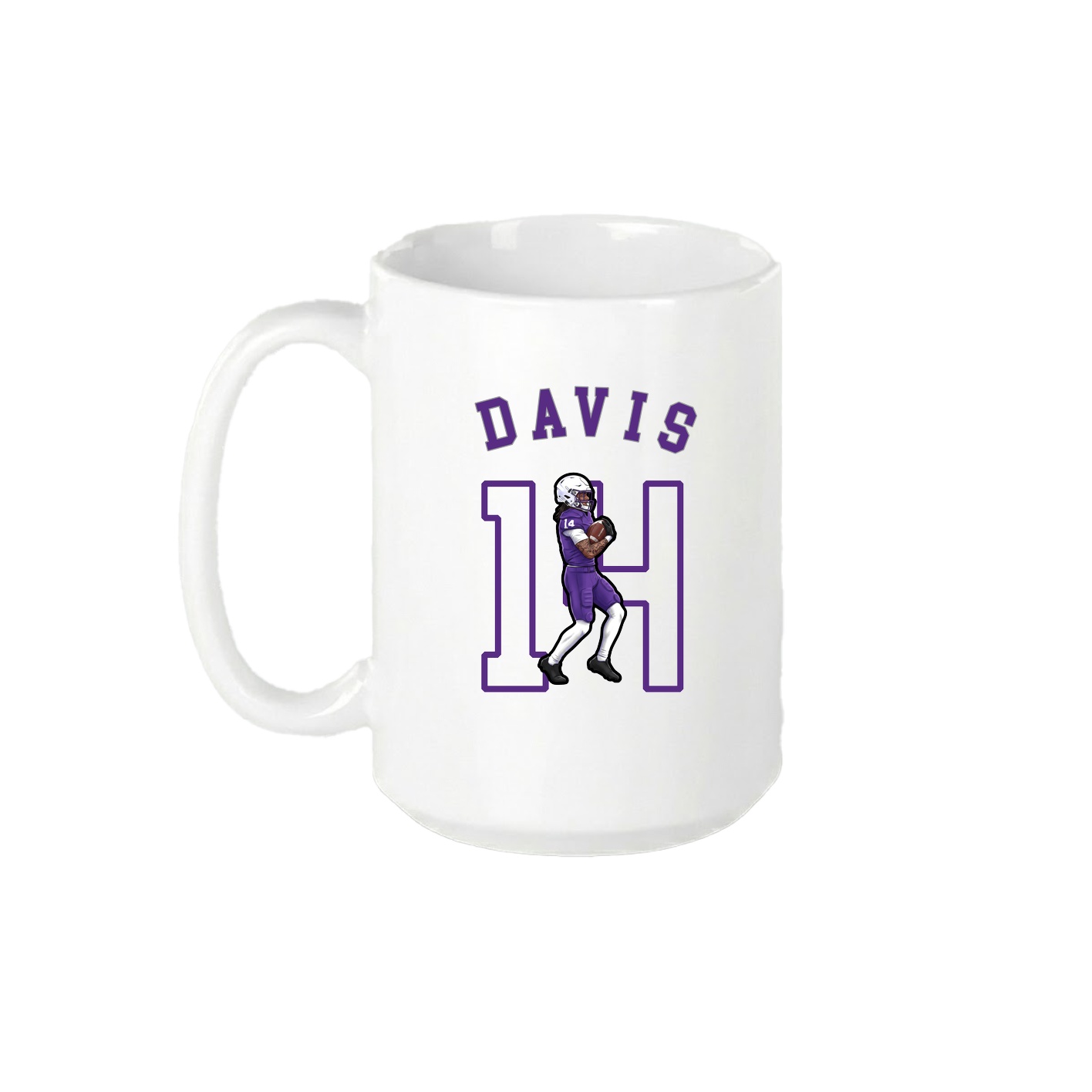 15oz Coffee Mug — Shirsey Arch in White