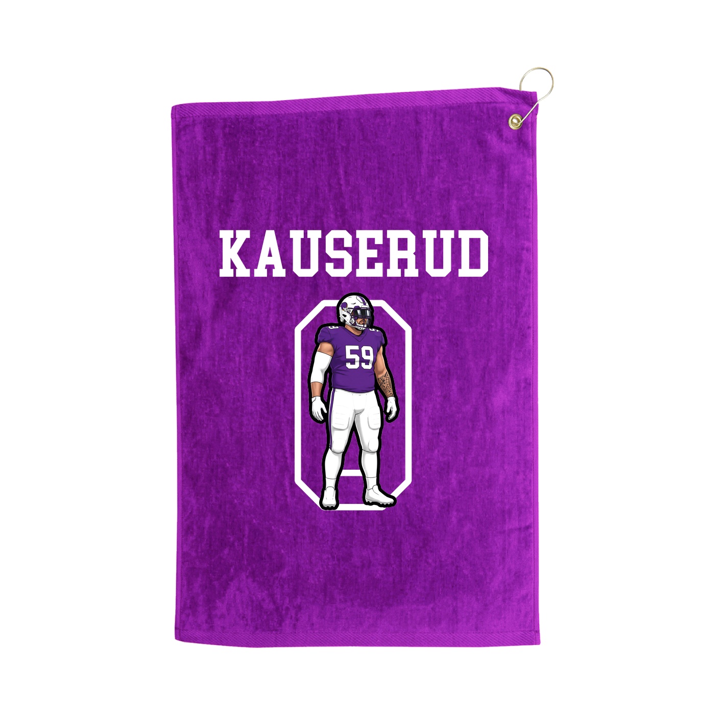 Golf Towel — Shirsey in Purple
