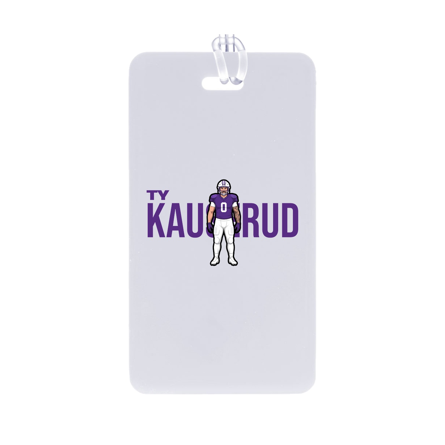 Bag Tag — Player Name in Classic