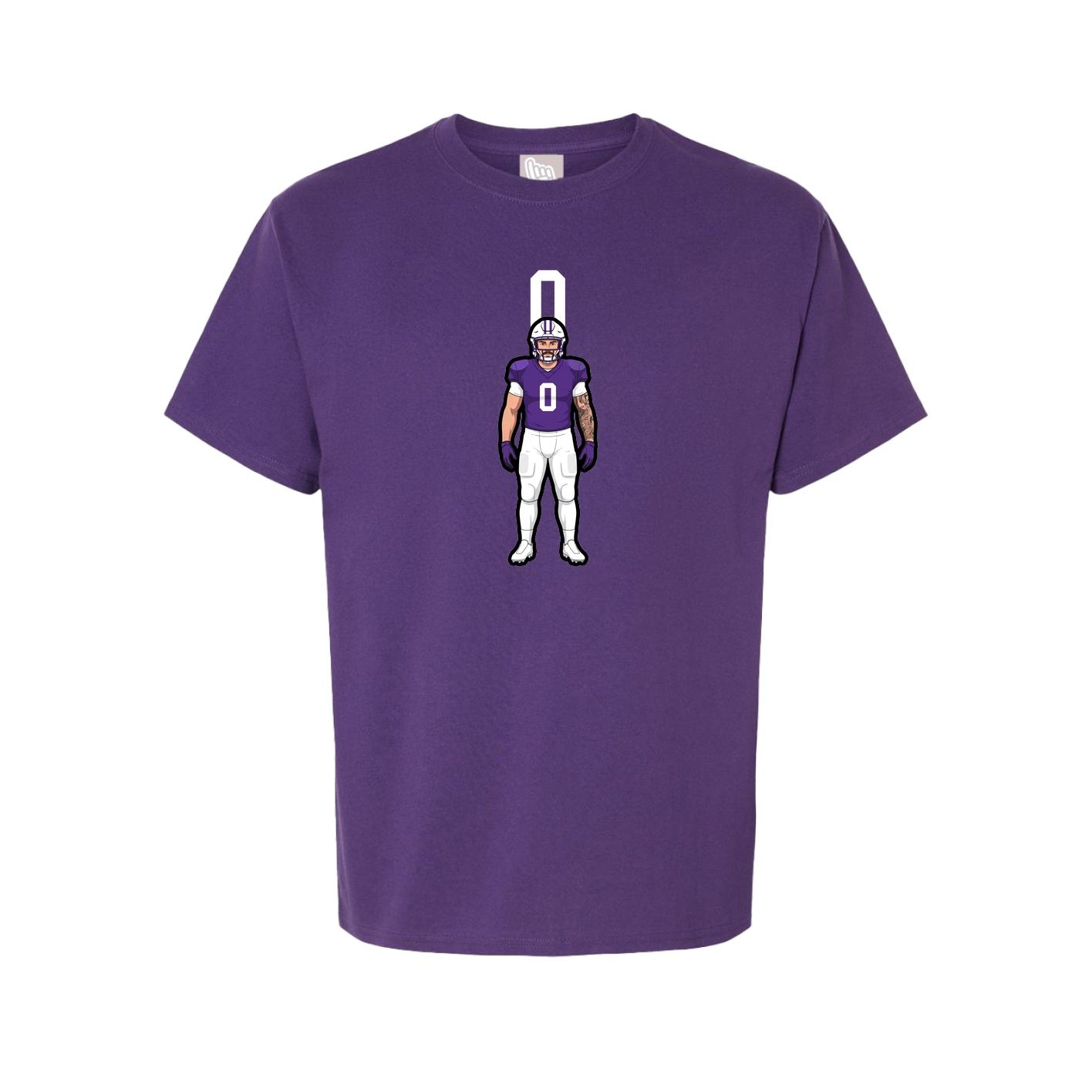 Tee — Number Top in Purple