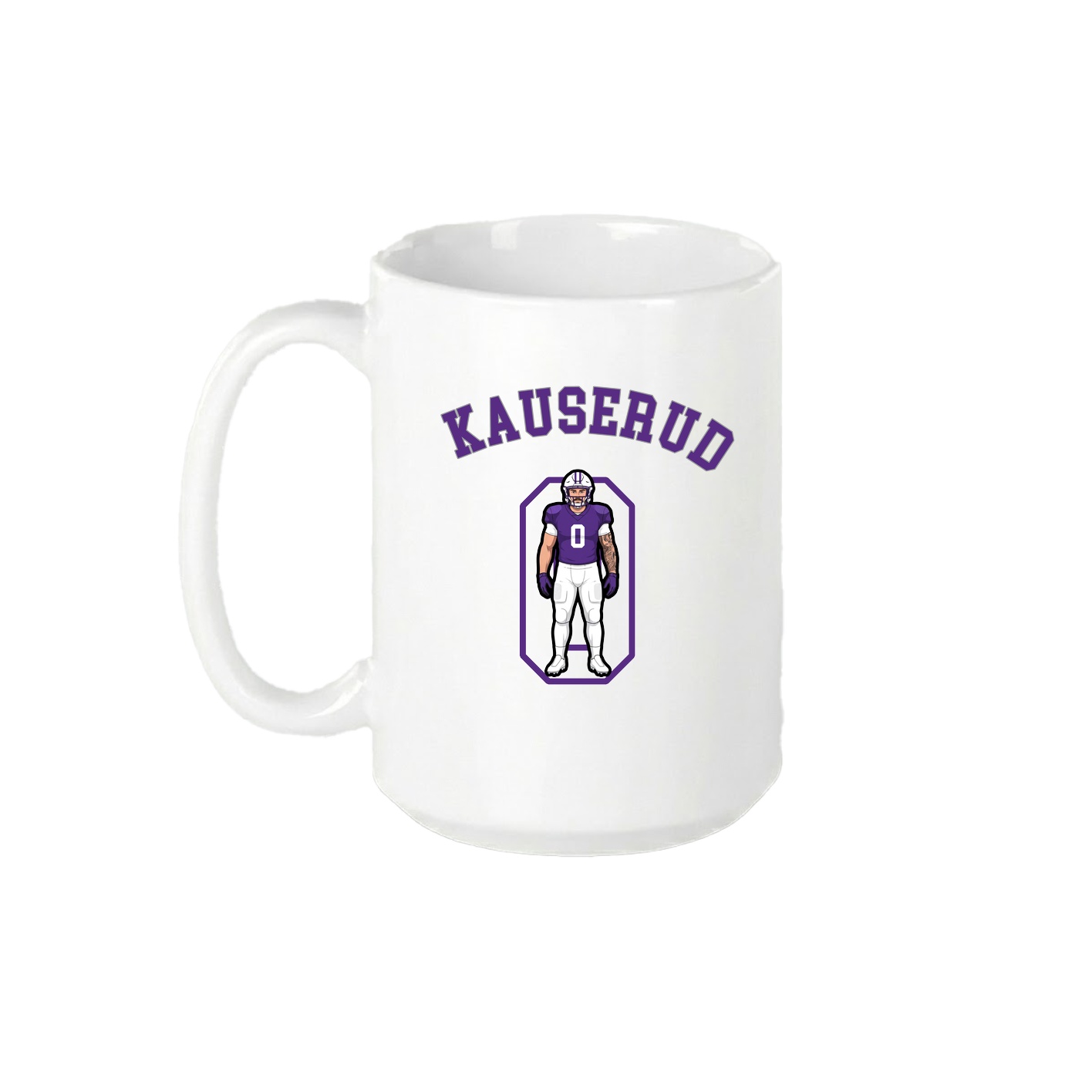 15oz Coffee Mug — Shirsey Arch in White