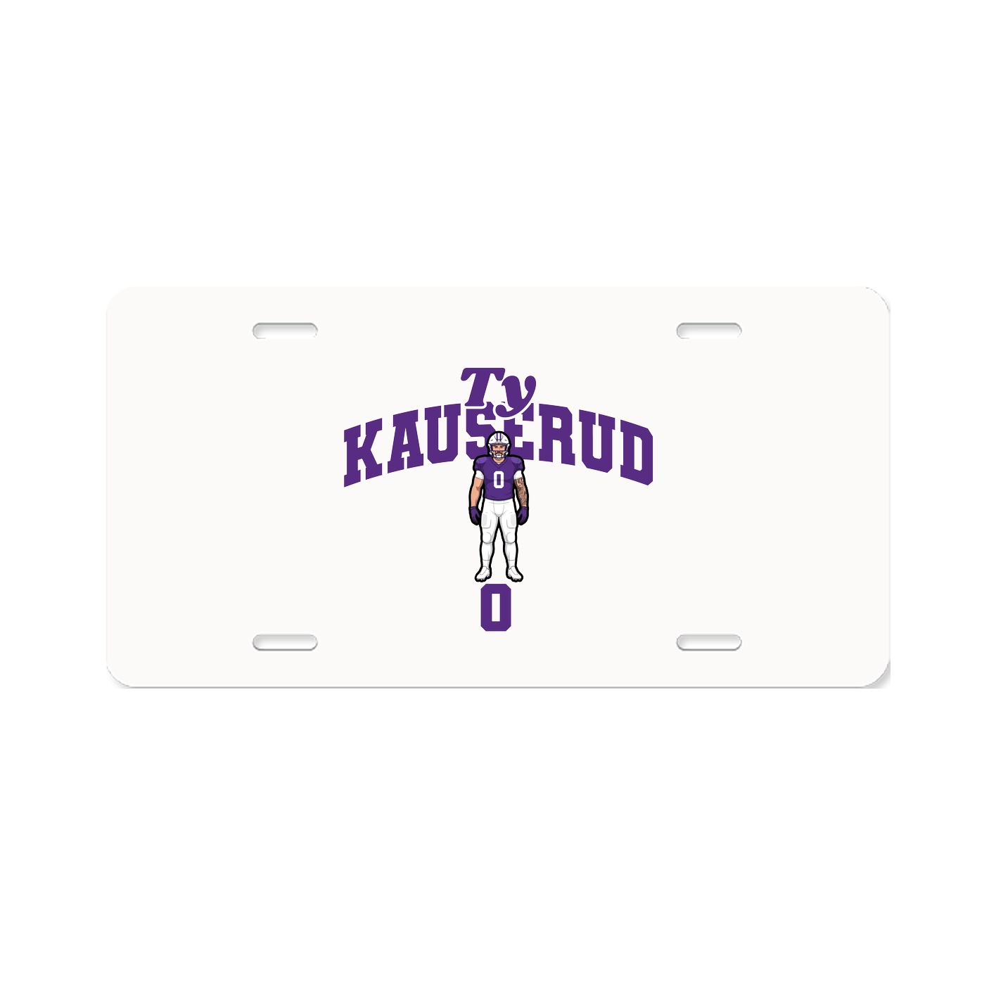 License Plate — Signature Arch in Classic