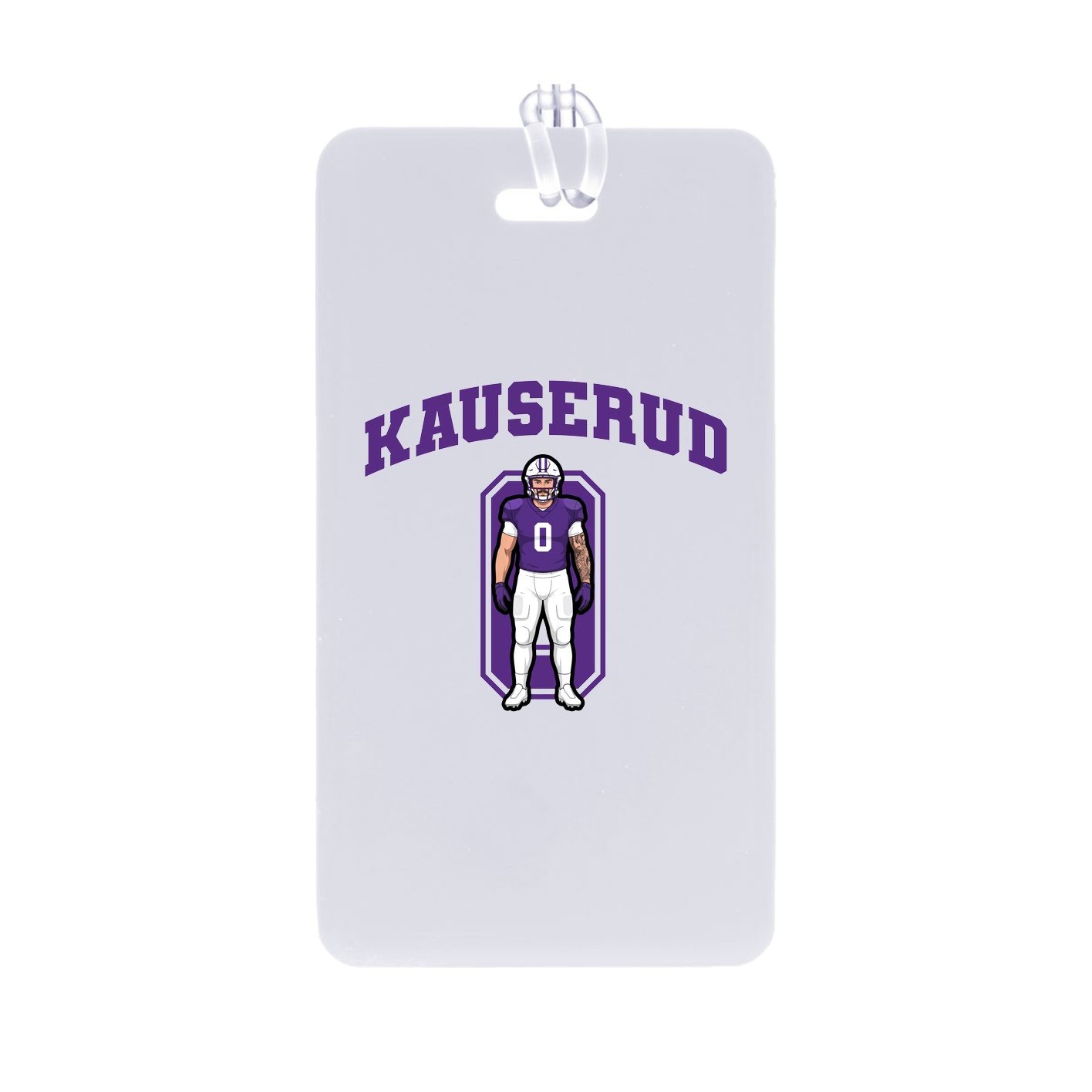 Bag Tag — Number in Classic