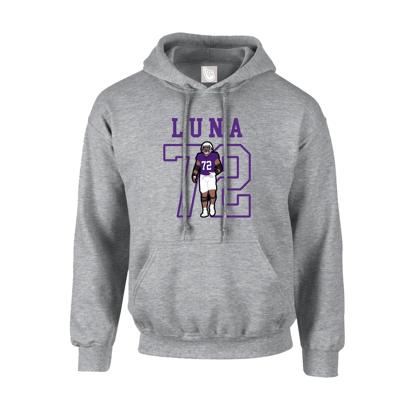 Hoodie — Shirsey in Grey
