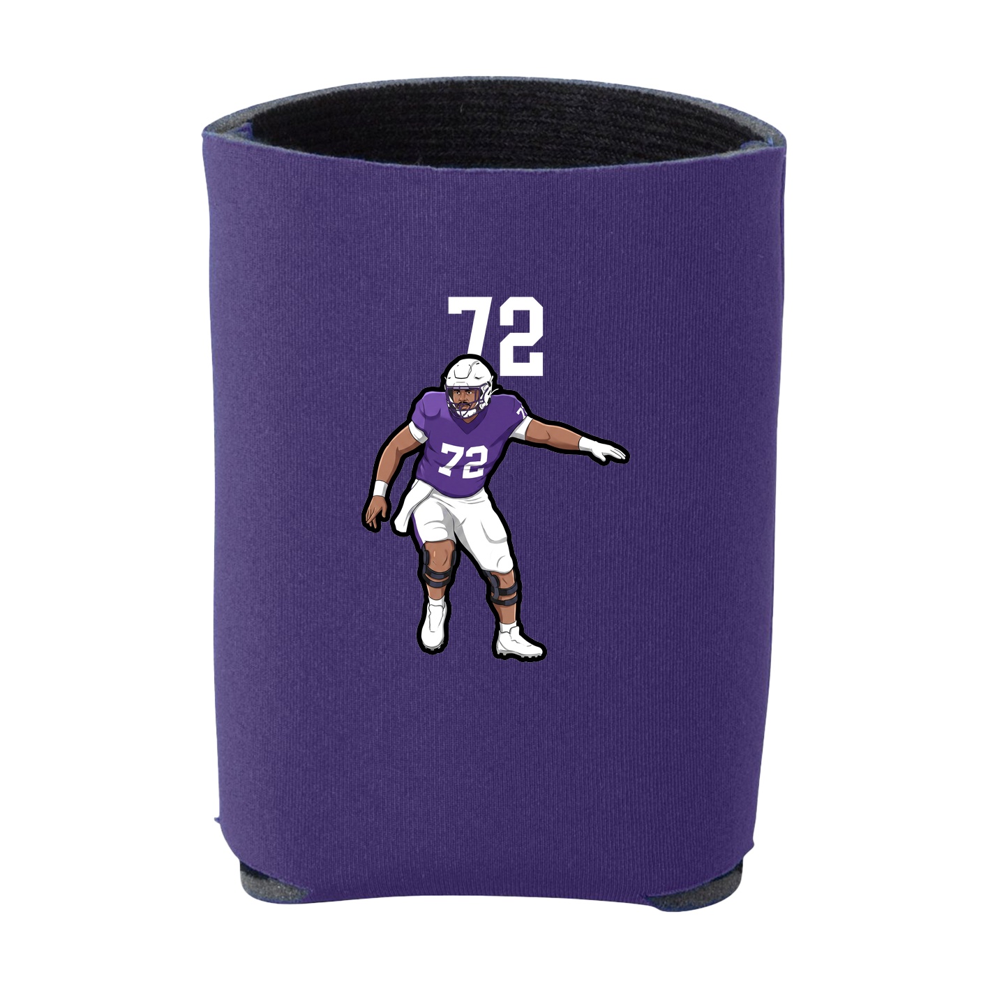 Can Holder — Number Top in Purple