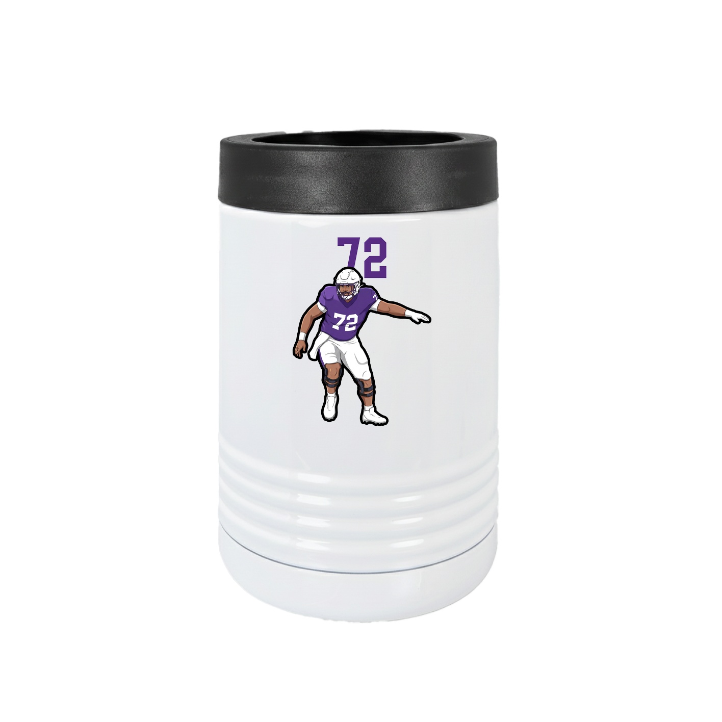 Beverage Holder — Number Top in White
