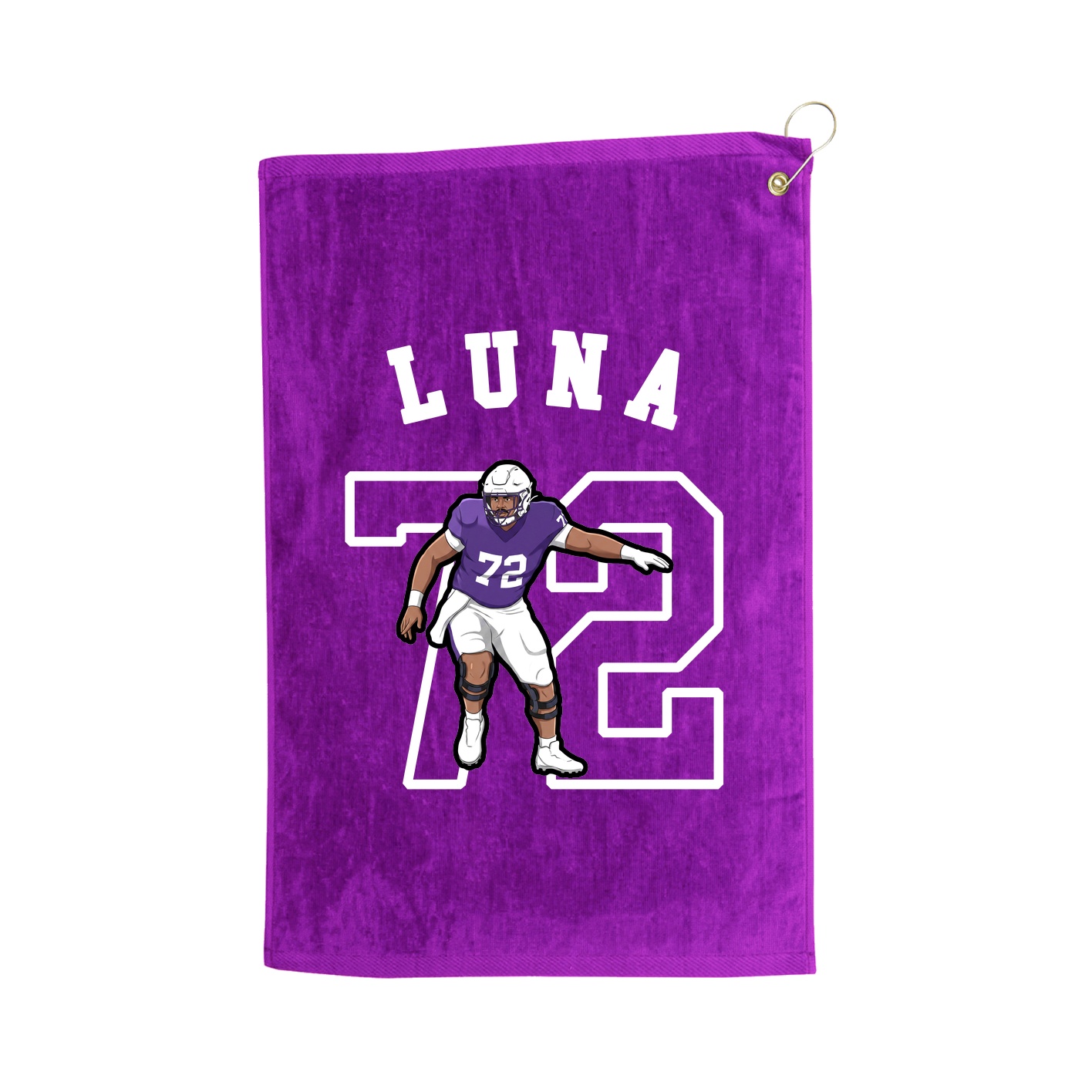 Golf Towel — Shirsey Arch in Purple