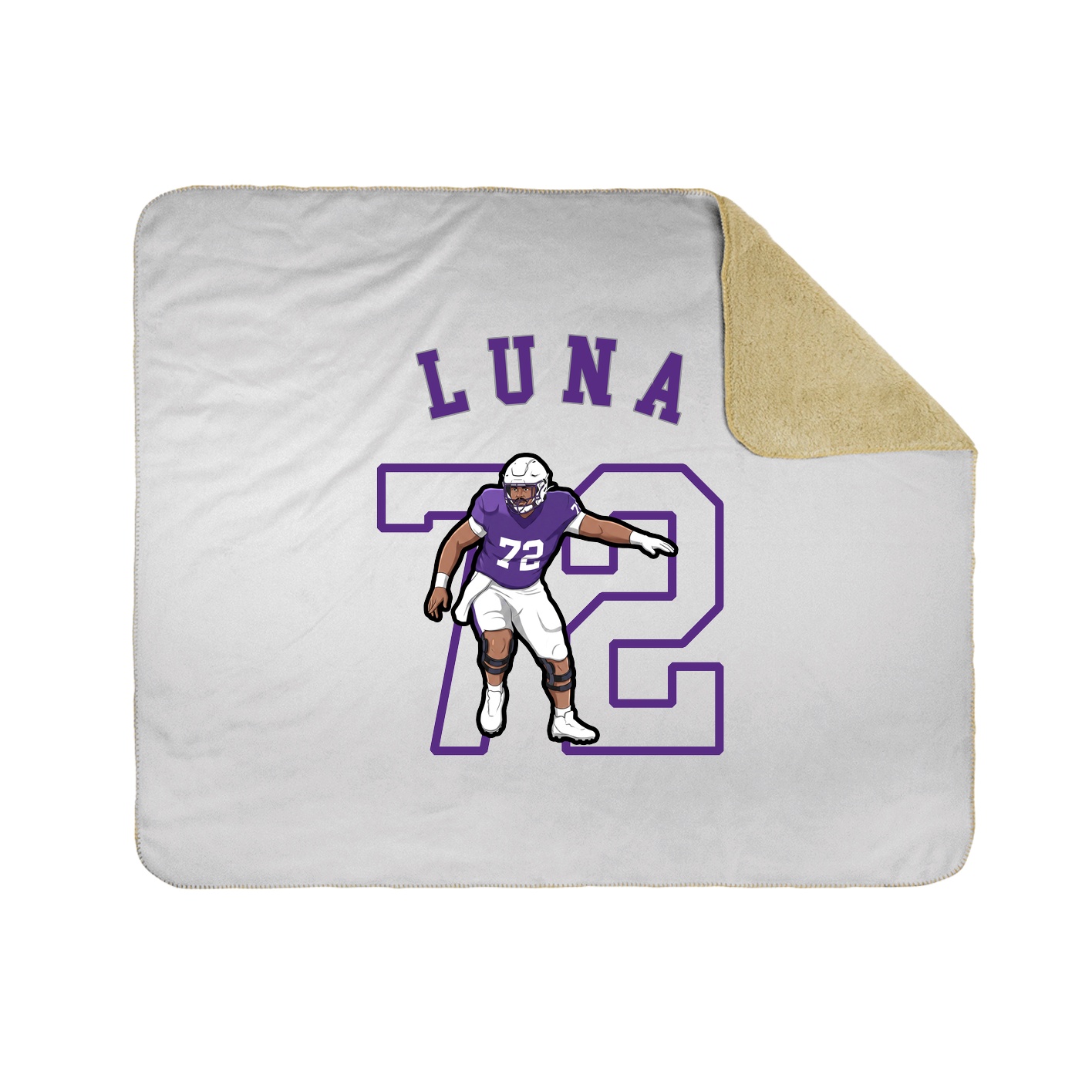 Throw Blanket — Shirsey Arch in White