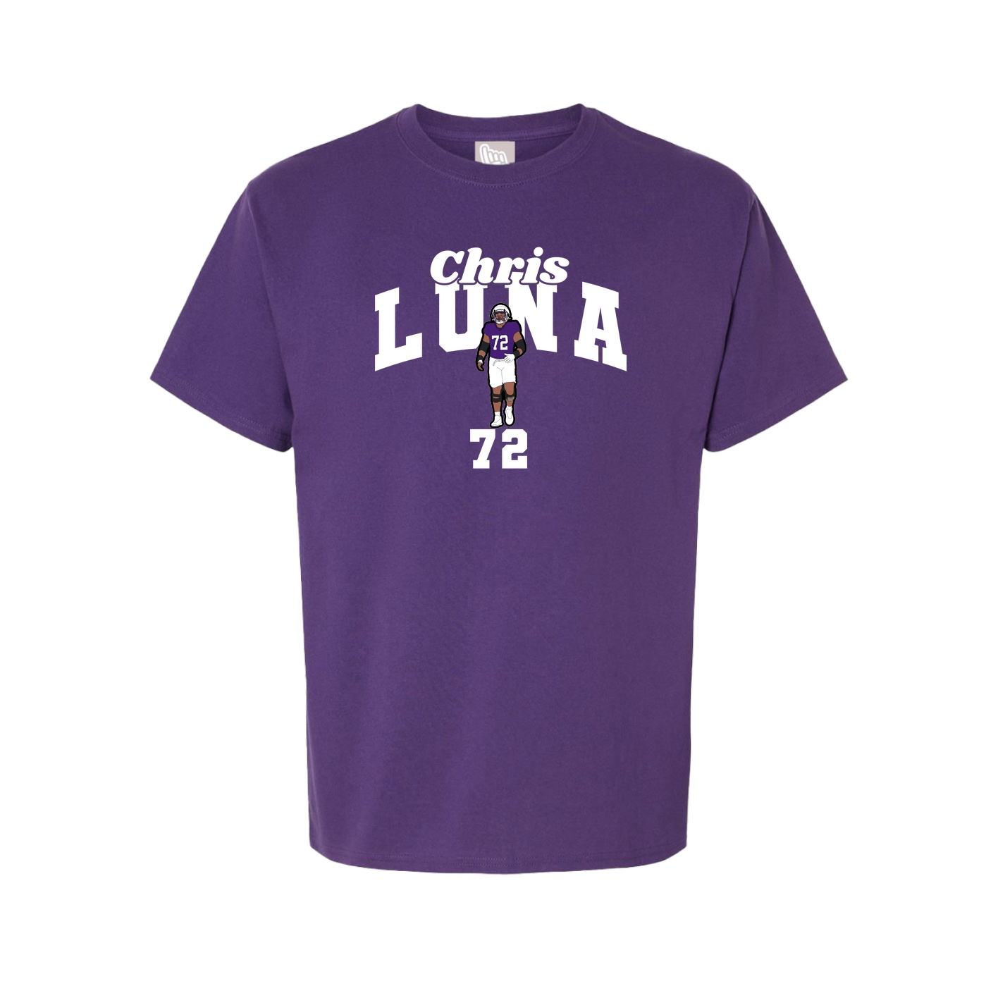 Tee — Signature Arch in Purple