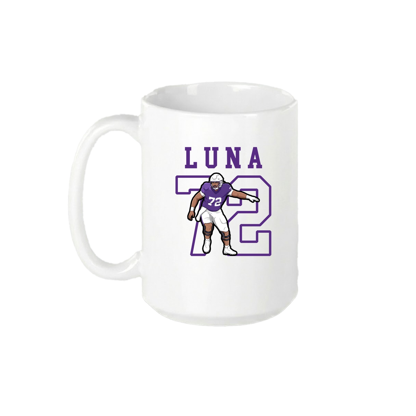 15oz Coffee Mug — Shirsey in White