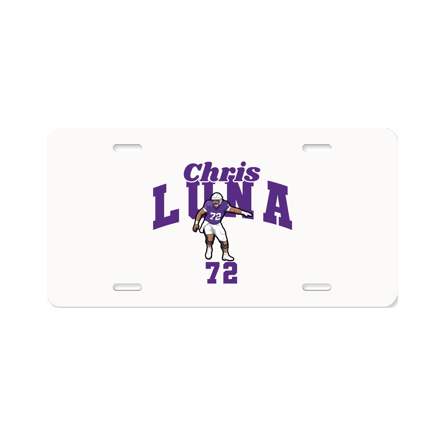 License Plate — Signature Arch in Classic